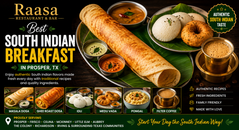 Best South Indian Breakfast in Prosper